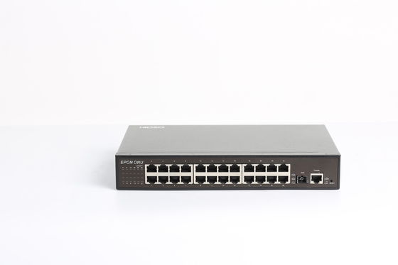 Tx 1310nm Rx1490nm 24 EPON portuário ONU 24 10/100M Ethernet Ports